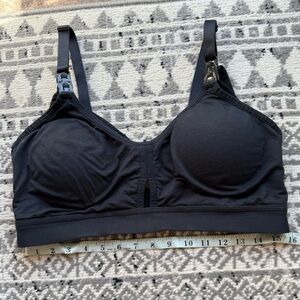 Simple Wishes SuperMom Skin-to-Skin Nursing & Hands Free Pumping Bralette 38 DD